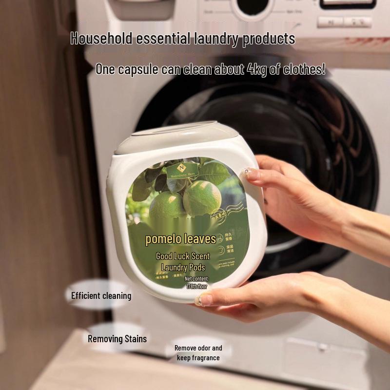 Lucky Bead Gardenia Laundry Pods - Long-lasting, Concentrated Detergent