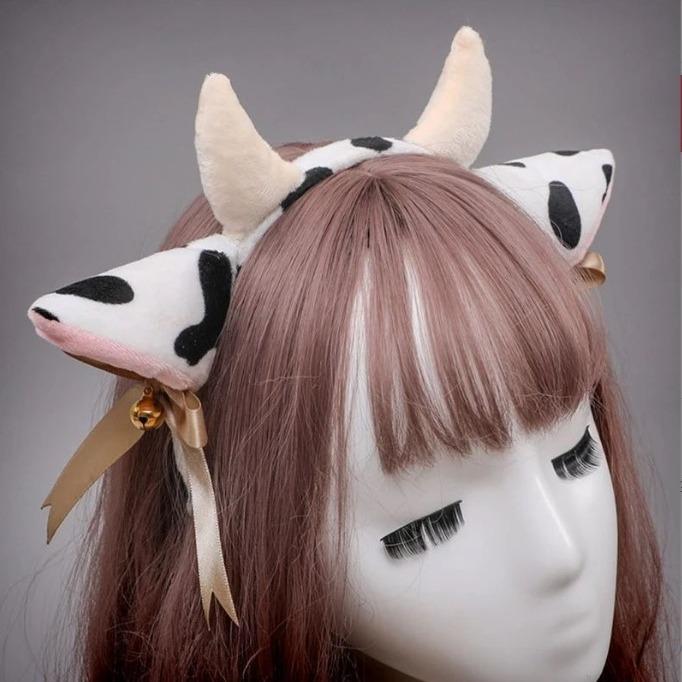 Fan Lei Cat Ear Headband Lingerie Accessories - Cute Catwoman Jewelry for Christmas Party