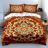 Floral Pattern Three-Piece Set For Decor Soft Comfortable Duvet Cover Bedding Set Included 1*Duvet Cover & 2*Pillowcases, Gift