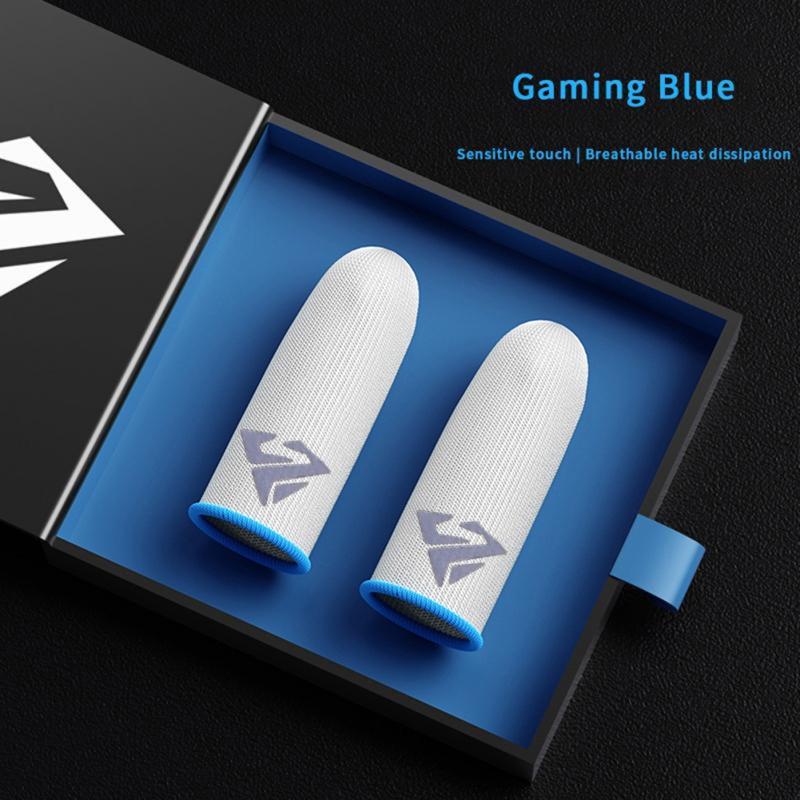 Sweatproof Finger Sleeve Breathable for Mobile Games, Finger Cover Game Controller Touch Screen Gaming Thumb Gloves