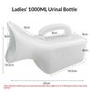 Leakproof Women Urinal Thickened Soft Spout Clear Scale Large Capacity Chamber Pot for Travel Car Use