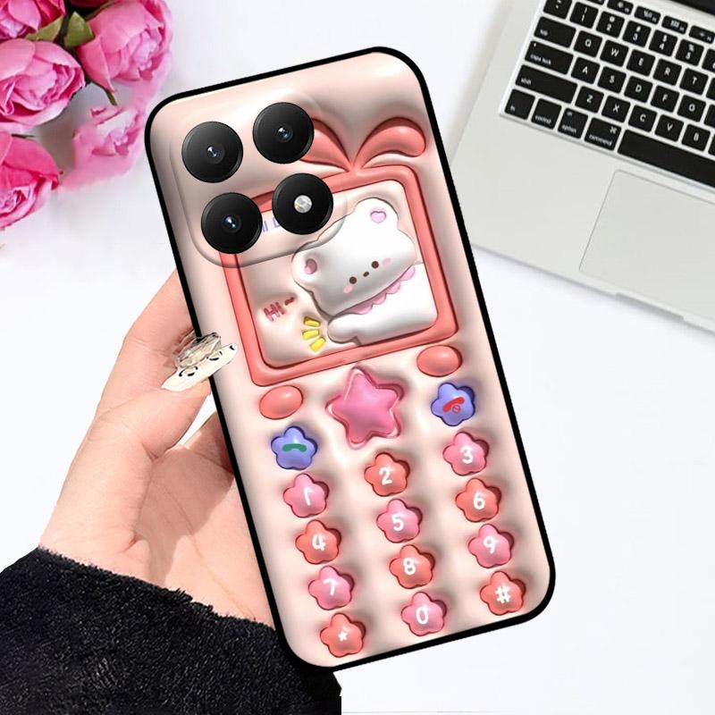 For Xiaomi 15T Case Fashion Oil Painting Phone Cover For Xiaomi 15T Cases 15 T Soft TPU Silicone Full Protective Shockproof Capa