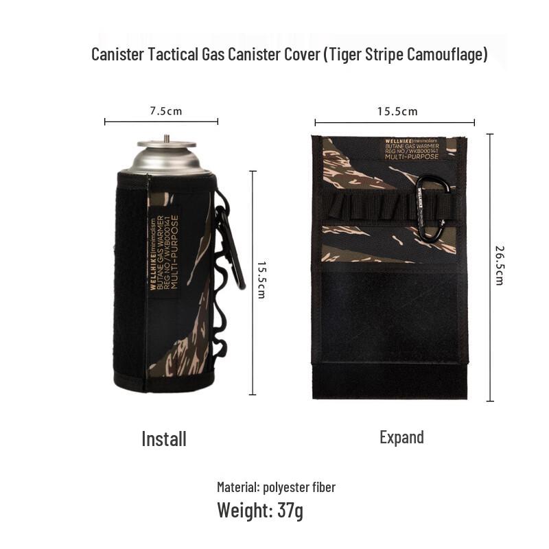 Outdoor Camping Gas Canister Protective Covers
