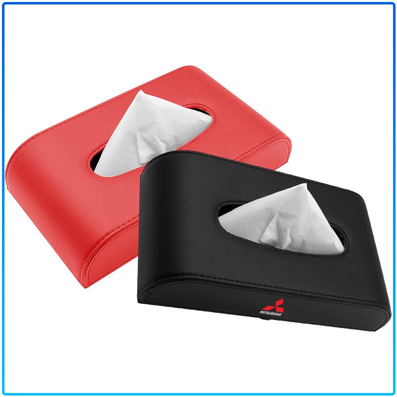 1Pcs Car Tissue Box Holder Armrest Box Storage Case Car Accessories For Alfa Romeo 147 159 156 Giulietta Giulia Mito Spider Alpha Nheadrest