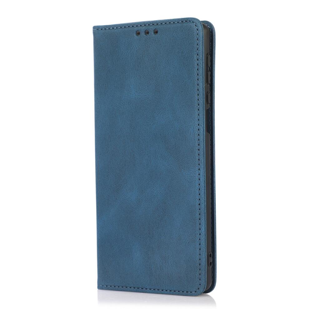 (iPhone Air, Blue) For iPhone Air Case Wallet Magnetic Closing Leather Flip Phone Cover
