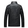 2022 Autumn/Winter Men's Stand Collar Motorcycle Leather Jacket
