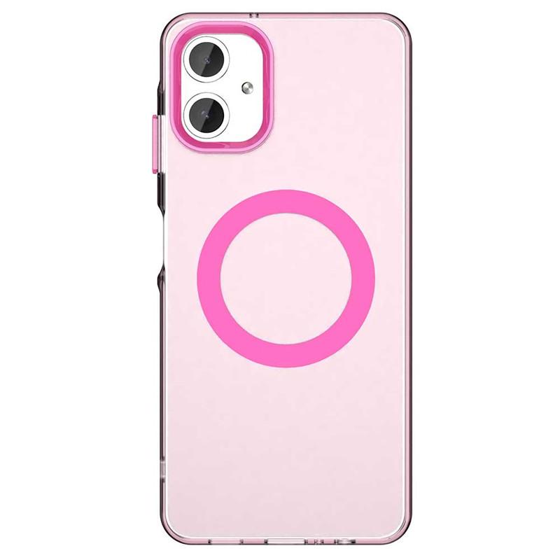 For Samsung Galaxy A06 4G Case Magsafe Wireless Charging Cover Samsung Galaxy A06 A16 A26 A36 A56 5G Matte TPU Phone Case Bumper