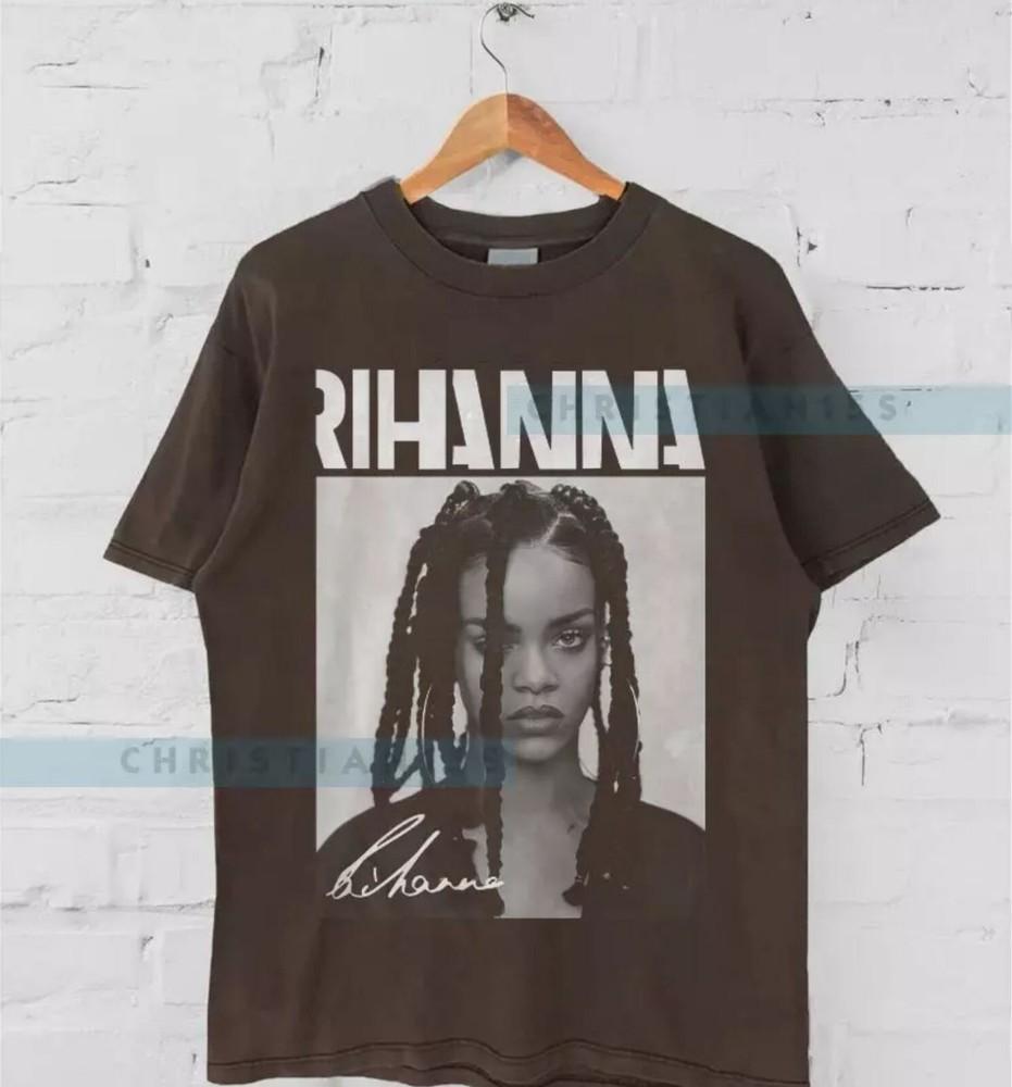 Rihanna 90s Music T-Shirt Cotton Unisex Size S-5XL Gift For Fans