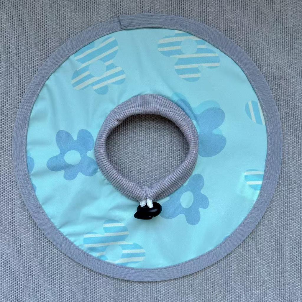 Pet Elizabethan Collar Waterproof Adjustable Post-Surgery Recovery Collar for Cat Dog Protective Prevent Licking Pet Collar