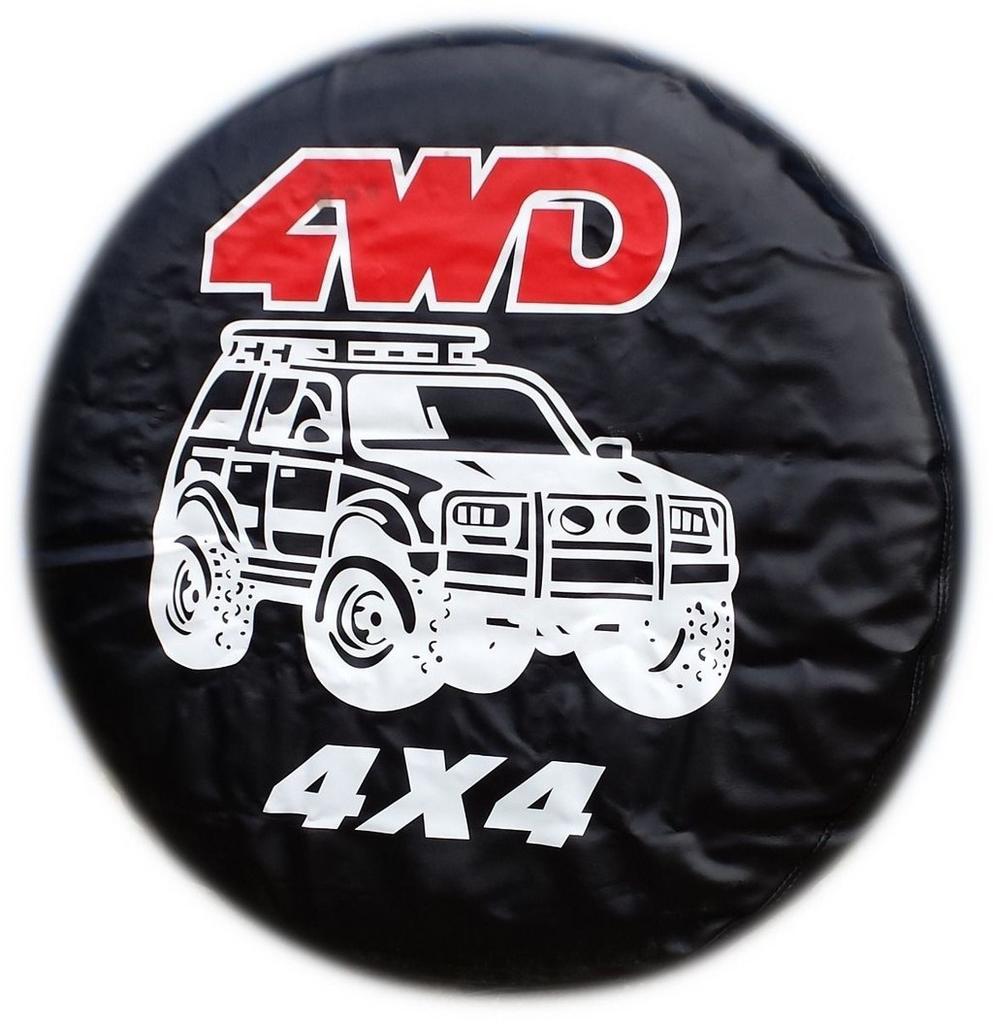 Cover Tyre 4x4 4wd Spare Wheel Tire Rear Cover Honda Suzuki Rover Land