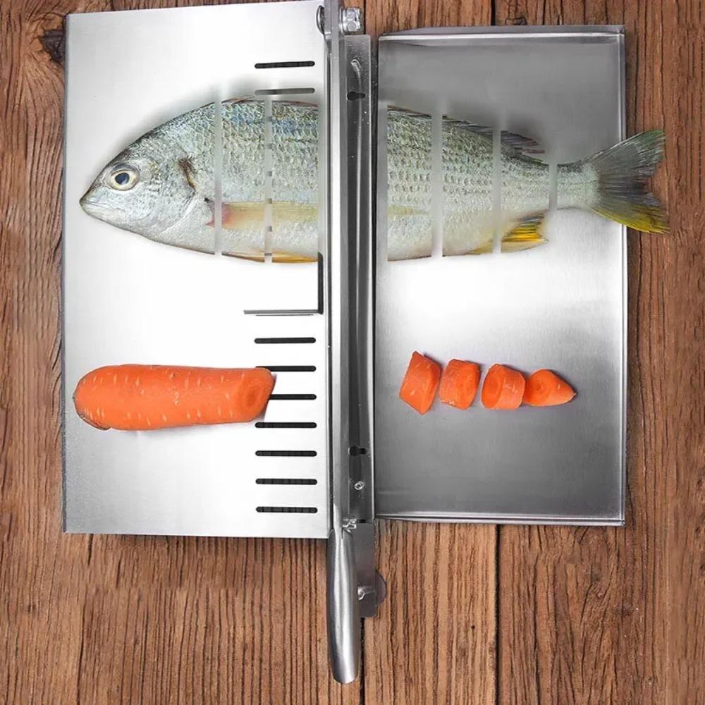 Manual Bone Cutting Machine Stainless Steel Mutton Rolls Cutter Multifunctional Meat Slicer  Rib