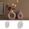 Flower Vase Mould Flexible Silicone Mold for Planter Handmade Home Decoration for Dining Table Flowerpot Molding Tool