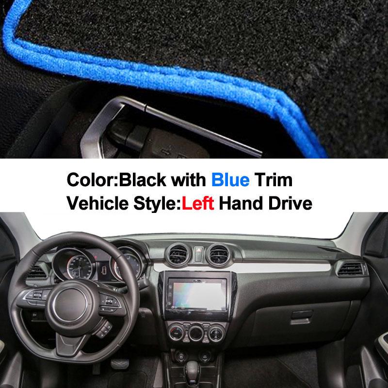 Car Dashboard Cover Dash Mat For Suzuki Swift 2018 2019 Dashmat Pad Carpet Dash Board Sun Shade Automobile Non-slip Car Styling