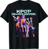 Kpop Dämonenjäger Huntrix Heroische Posen Gruppenaufnahme T-Shirt