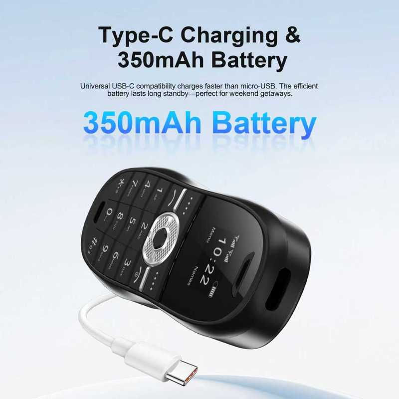 SERVO X18 Car Style Mini Mobile Phone Magic Voice Blacklist Call Recording Bluetooth Dial 2G Super Small Cellphone 2 SIM Standby
