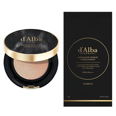 Serum Glow Tension Cover Cushion mit Nachfüllpackung SPF 50+ PA++++ 17g*2 Stück