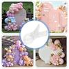 Plastic Transparent Balloon Arch Clips 20pcs for Backdrop Party Decor