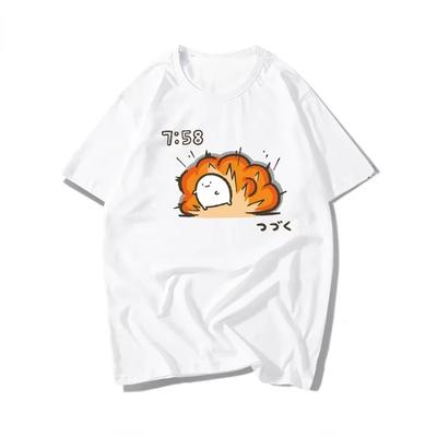 Streetwear Funny Slogan T-shirt Funny Vintage Japan Printed T Shirt Men Women's Shirts Kids Tshirt Autumn and Winter Innerwear