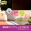 3M Post-it Notes Strong Adhesive Thin Neon Colors 75×25mm 90 Sheets Pads