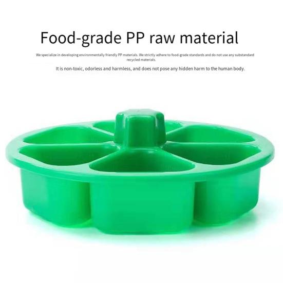 Stampo per Onigiri Triangolare 6 in 1, Stampo per Palline di Riso per Sushi di Grado Alimentare, Stampo Fai-da-te Antiaderente per Riso per Pranzo Bento, Utensile da Cucina Lavabile in Lavastoviglie