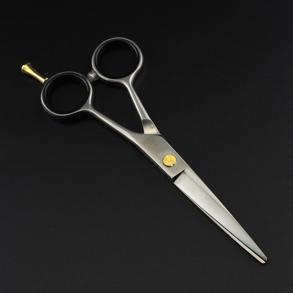 Professional Steel 5.5 6 6.5 7 '' Matte Scissor Cut Hair Scissors Haircut Barber Cutting Shears Hairdressing Scissors