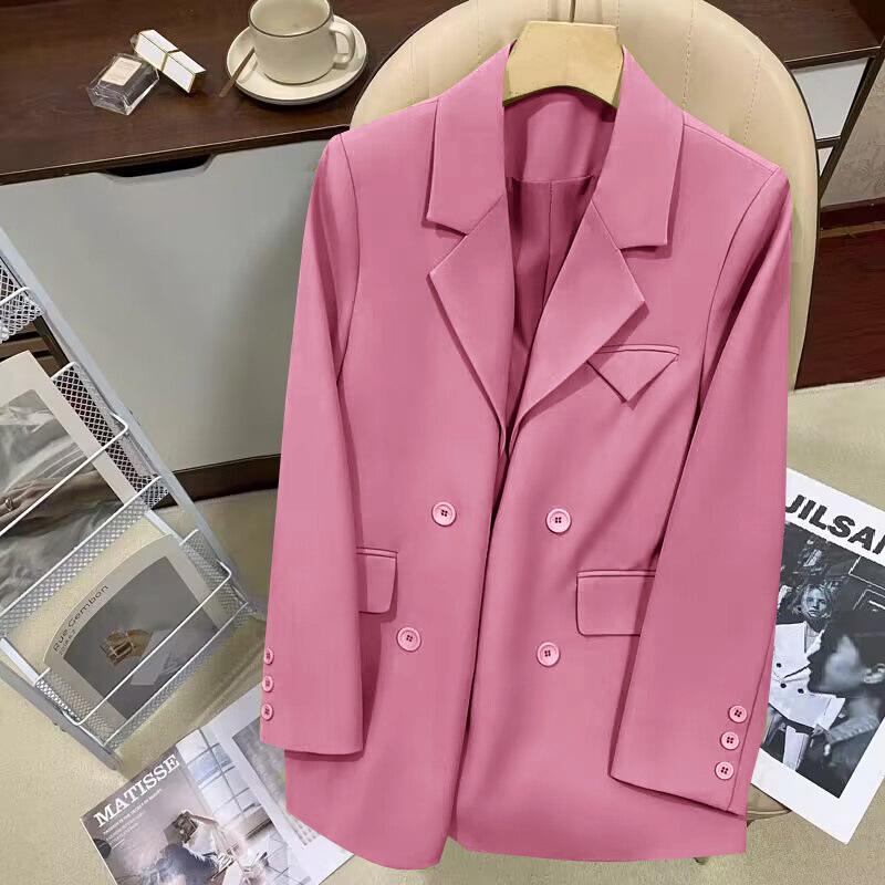 

Пиджаки Костюмы Пиджак для Женщин Весна Осень Формальный Модный Деловой Весна Повседневный Черный Мини Пиджак Костюм 3XL