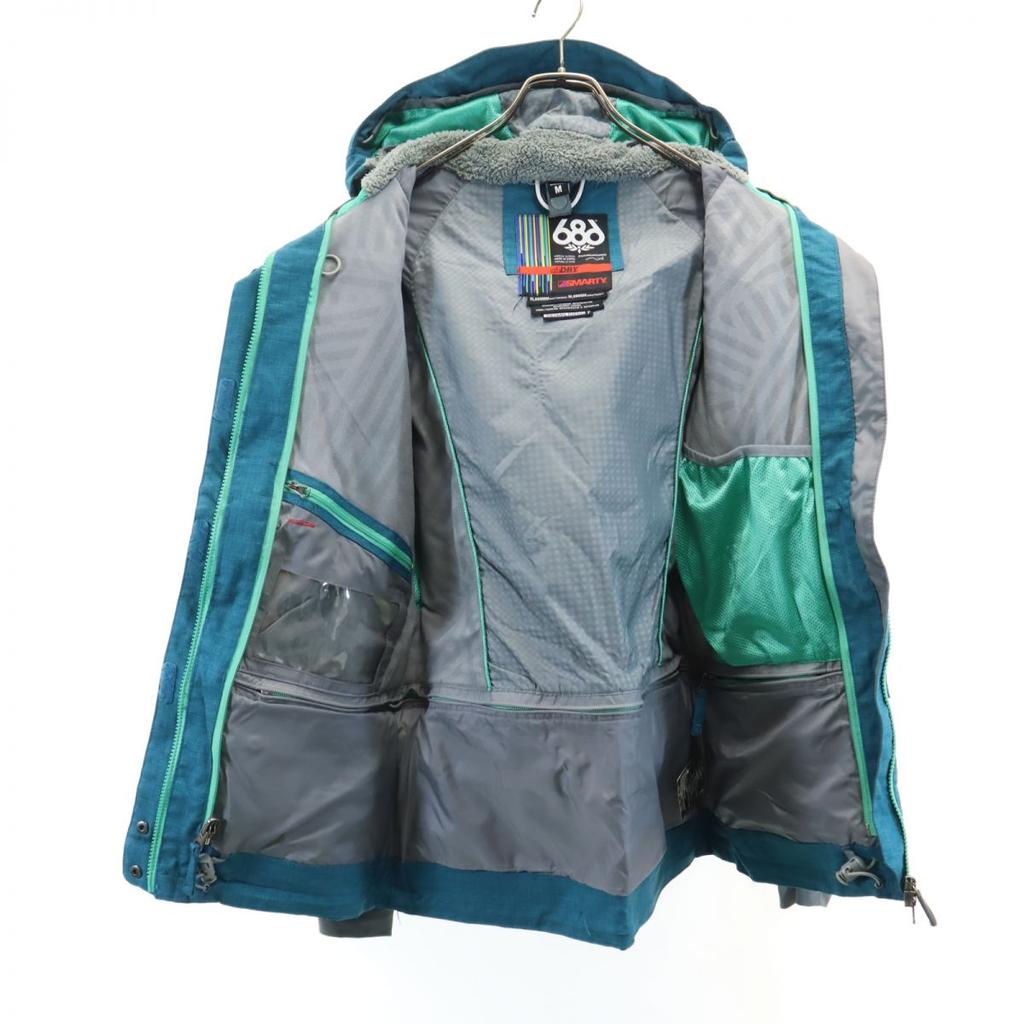 686 Snowboardjacke M Blau SMARTY Damen Gebraucht