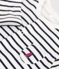 Cubic Jumpsuit A0BVP 3 months 60cm [Petit Bateau] Off-White/Navy