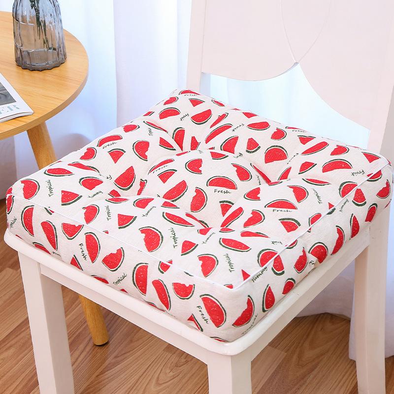 10cm Thick Cushion for All-season Office Computer Chair Cushion Student Stool Cushions Multi Purpose Square Seat Pads Soft Comfortable Waist Cushion