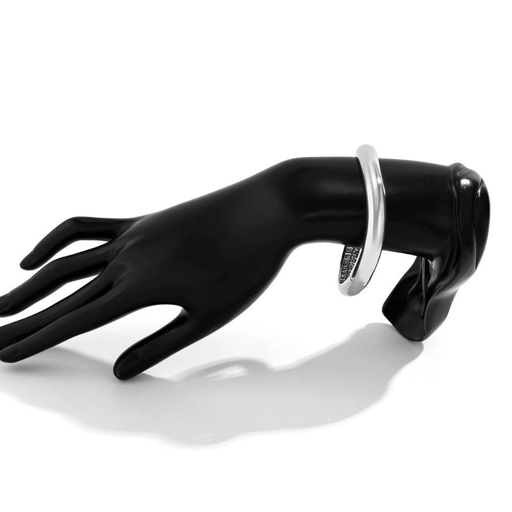 Metal Cuff Bangles Minority Design Exaggerated Bracelet Cute Irregular Open Bangle  Decoration