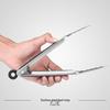 Ruhan Stainless Steel Silicone Food Tongs
