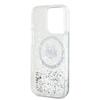 Karl Lagerfeld Klhmp14Xlgchsgh Iphone 14 Pro Max 6.7 Hardcase Transparent Liquid Glitter Choupette Head Magsafe