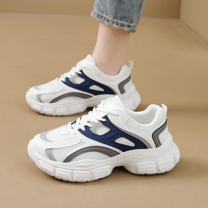 Autumn new shoes, comfortable and lightweight sports shoes, mesh breathable casual shoes