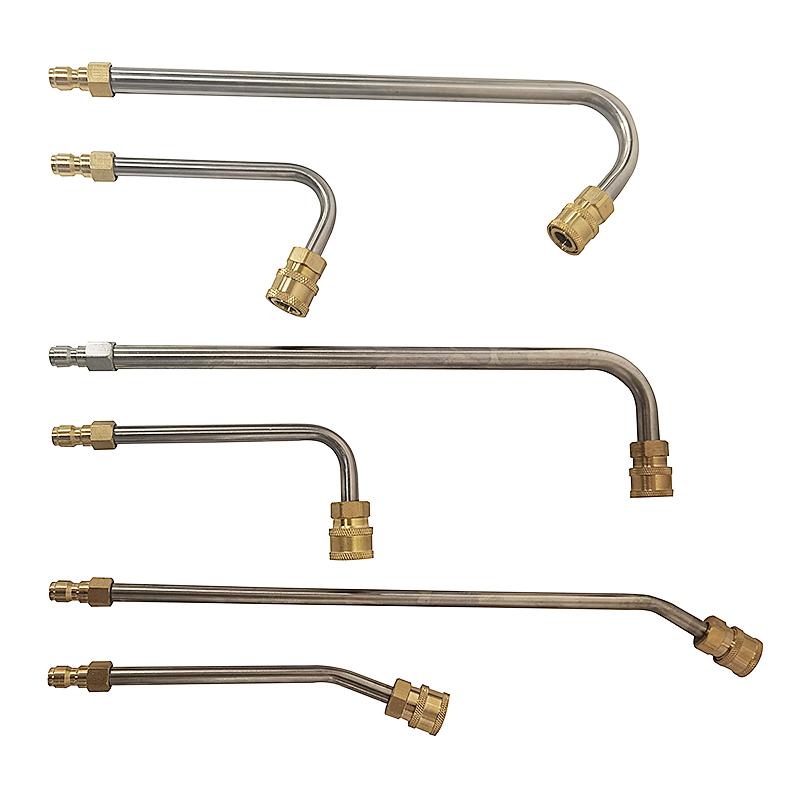High Pressure Water Gun Car Wash Extension Rod Pressure Power Washer Gutter Cleaner Attachment Lance/Wand 1/4" Quick Connect Rod
