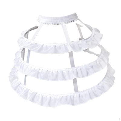 Kleid Reifrock Krinoline Reifrock Käfig für Party Kostüm Verkleidung Abschlussball Feiertage
