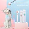 Cat Toy Interactive Funny Tassel Feather Stick Pet Toys For Kitten Colored Stretchable Cat Playing Teaser Wand Toy Self Play
