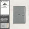 A5 Multi-Function Notebook Gift Set with USB & Wireless Charger - Customizable Logo Option