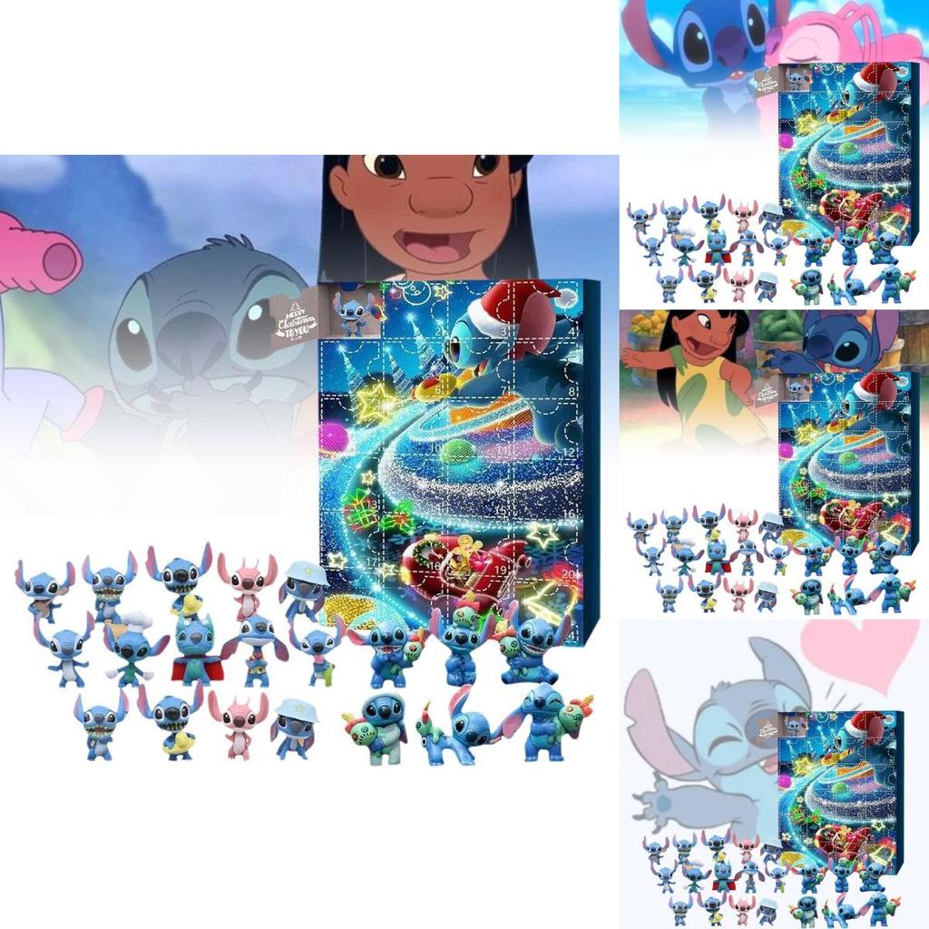 Large Pvc Christmas Countdown Advent Calendar Featuring Adorable Characters And Figures For Holiday Fun