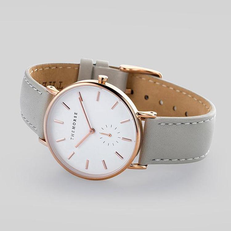 Best-Selling Boutique Fashion Simple Model The Hor Se Horse Watch Waterproof Two And A Half Hand Watch 782