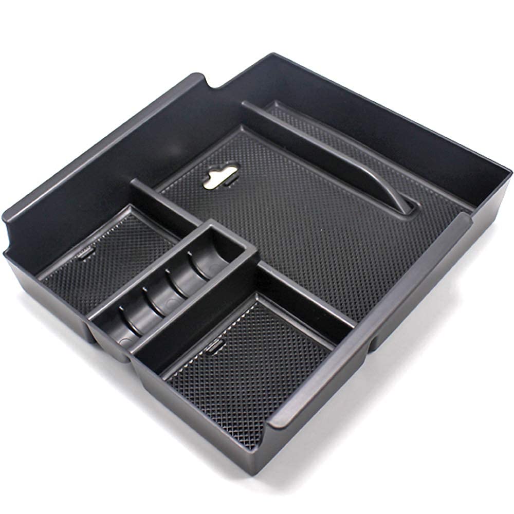 Wellvie 30 Series Console Tray Storage Box with Rubber Mat Center Box Storage Car Accessories Car Parts Custom Parts Alphard/Vellfire Anti-Slip