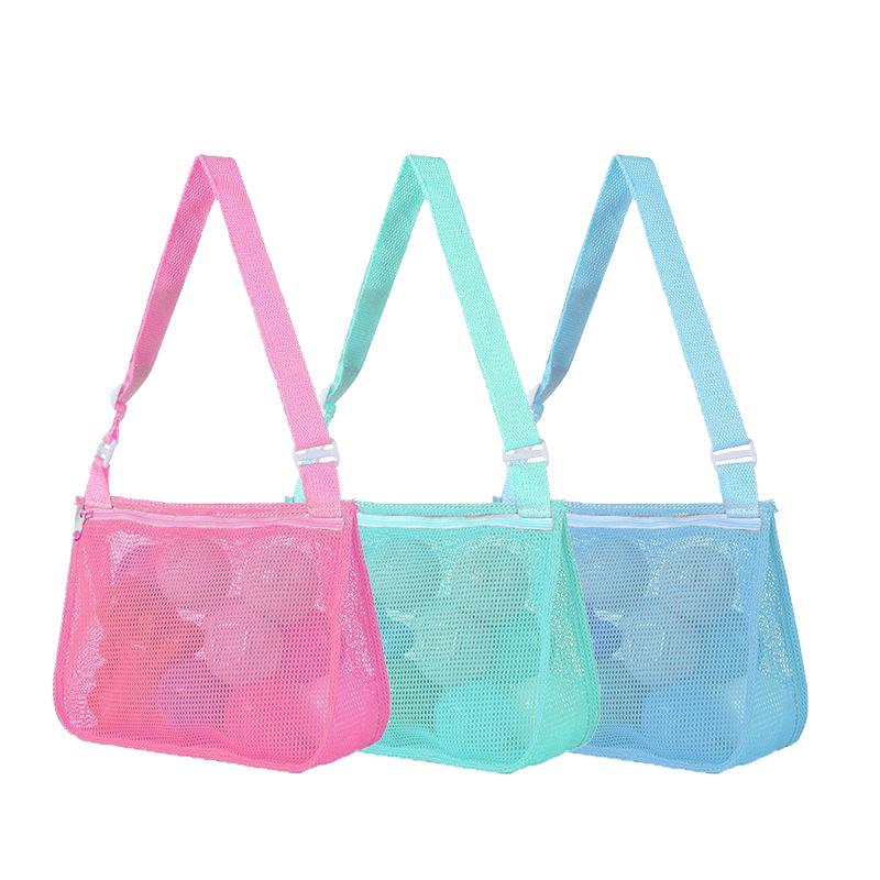 Large Capacity Children's Beach Toy Storage Mesh Bag