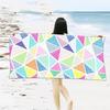 Summer Beach Towel Adult Absorbent Beach Towel Boho Geometric Pattern Quick Dry Bath Towel Travel Picnic Yoga Blanket Women Gift