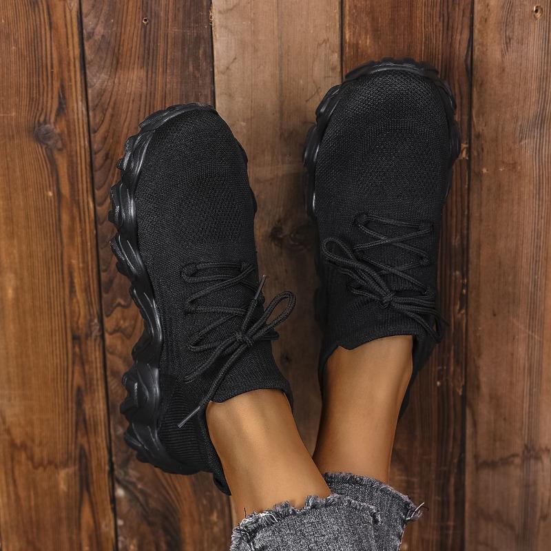 Plus-size Sneakers, Breathable Fly-knitted Socks, and Slip-ons