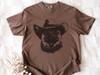 Western Pug Face Cowboy Shirt Pug Lover T Wild West Pug Country T Shirt Pug Mom T Shirt Pug Ranch Tee Carlin Cowboy Mops T Shirt Pug Owner