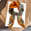 Luxury Scarf Women Silk Feeling Hair Bands Foulard Fashion Print Small Square Neck Kerchief Bandanas Lady Shawl Wrap