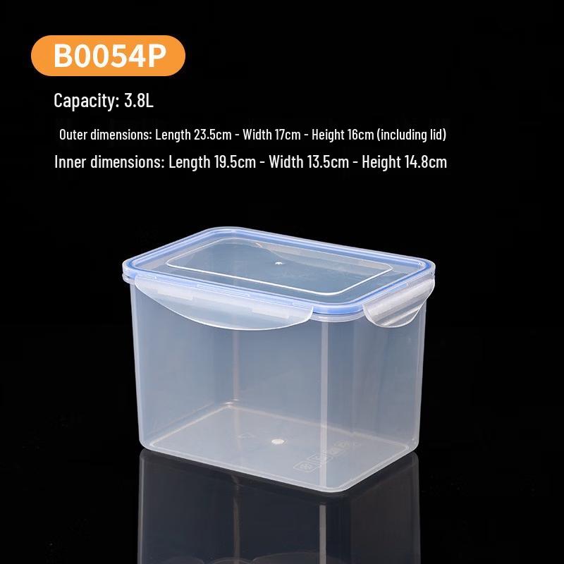 Transparent Plastic Refrigerator Storage Container