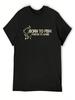 Born To Fish T-Shirt Anime Figures Luxury T-Shirt Cute Clothes Designer T Shirt Unisex