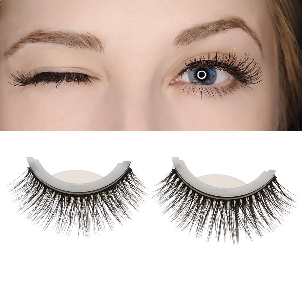 3D Professional Self Adhesive Eyelashes No Stimulation False Eyelashes Extension