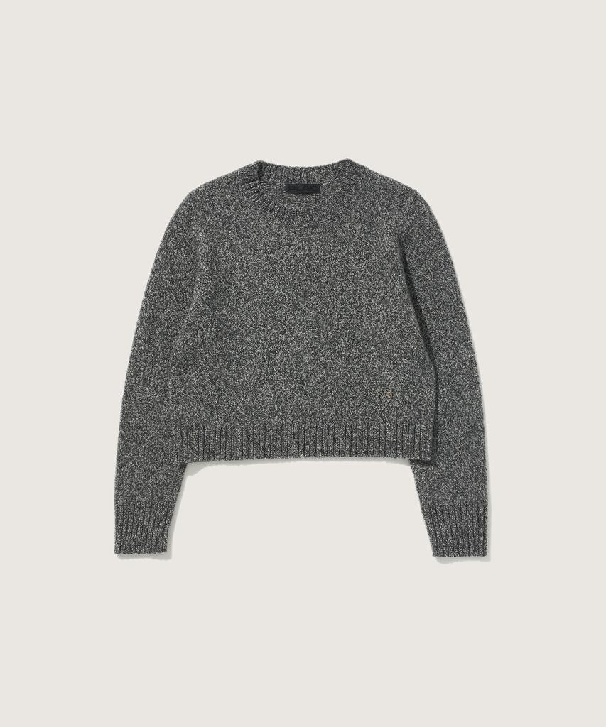 PLAC WOMEN Rws Wool Round Neck Knit Charcoal