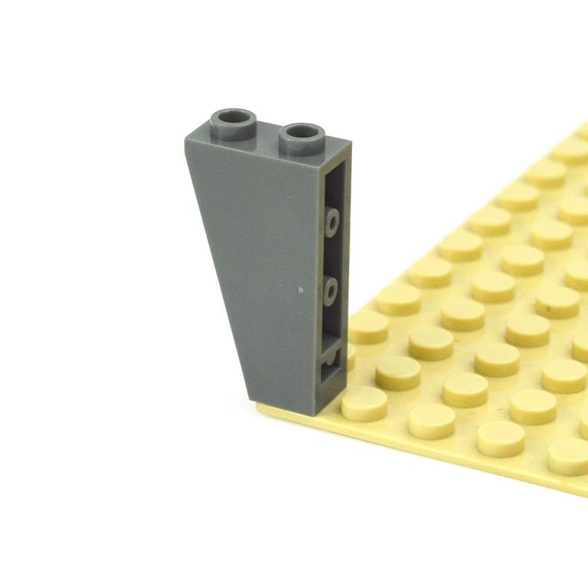 Sklon obrácený 2x1x3 Stavebnice Kompatibilní 2449 Technické díly DIY Sestavovací částice Skloněná plocha Obrácené cihličky MOC Hračky